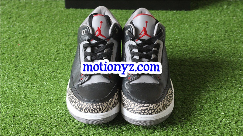 Authentic Air Jordan 3 Retro Black Cement